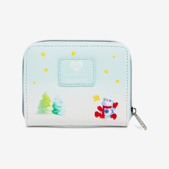 Loungefly Care Bears Holiday Mini Zipper Wallet - Picture 5 of 6